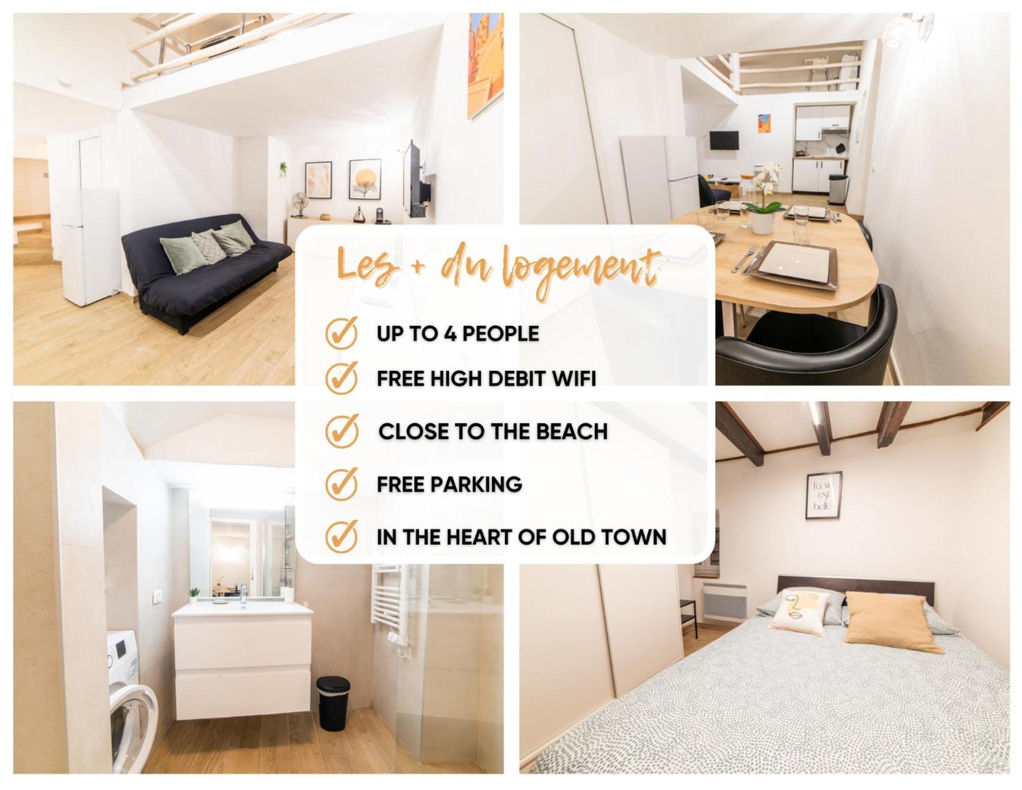 Ou Mentounasc - Duplex Vieille Ville Menton - Free Parking Exterior foto